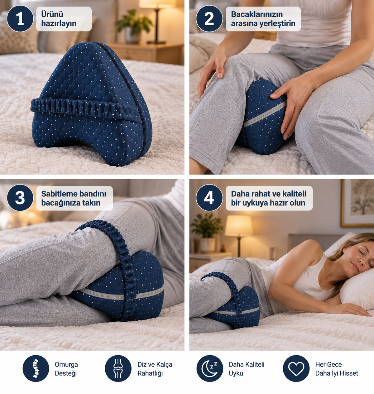 EasySleep Ergonomik Uyku Minderi